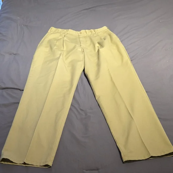 Dickies Women's Straight Leg Pants in Light Yellow - Picture 1 of 13